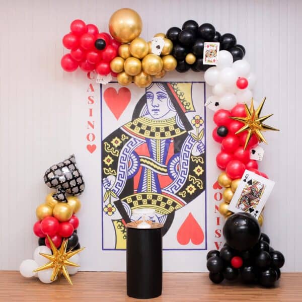 Festive Glow Diwali Card Party Decor